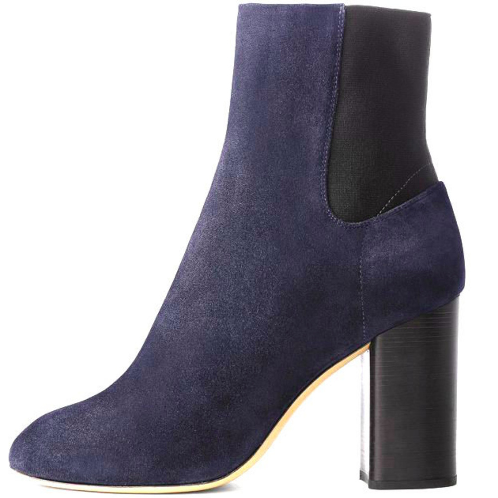 New Rag & Bone Navy Blue Agnes Boots